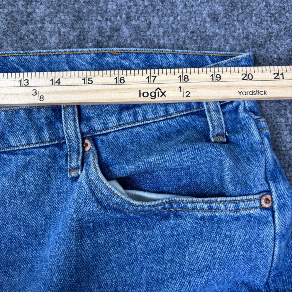 Vintage Levis 505 Orange Tab Jeans Mens 42x30 Denim Straight Leg USA No Care Tag